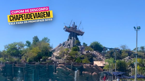 Ingresso Parque Aquático Disney Cupom CHAPEUDEVIAGEM - Naufrago