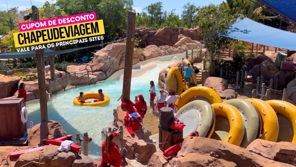 Ingresso Parque Aquático Disney Cupom CHAPEUDEVIAGEM - Passeio de Boias