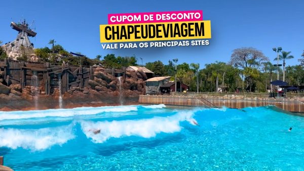 Ingresso Parque Aquático Disney Cupom CHAPEUDEVIAGEM - Praia artificial