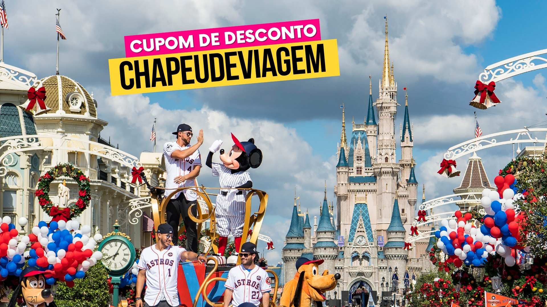 Ingresso Walt Disney World Orlando Cupom CHAPEUDEVIAGEM -