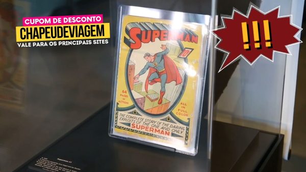 Ingresso Warner Bros Tour Cupom CHAPEUDEVIAGEM - HQ Superman