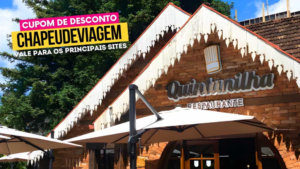 Restaurante Quintanilha Gramado Cupom CHAPEUDEVIAGEM Fachada - onde almoçar em Gramado
