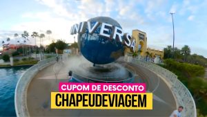 Universal Orlando Resort Cupom CHAPEUDEVIAGEM - Esfera da Universal