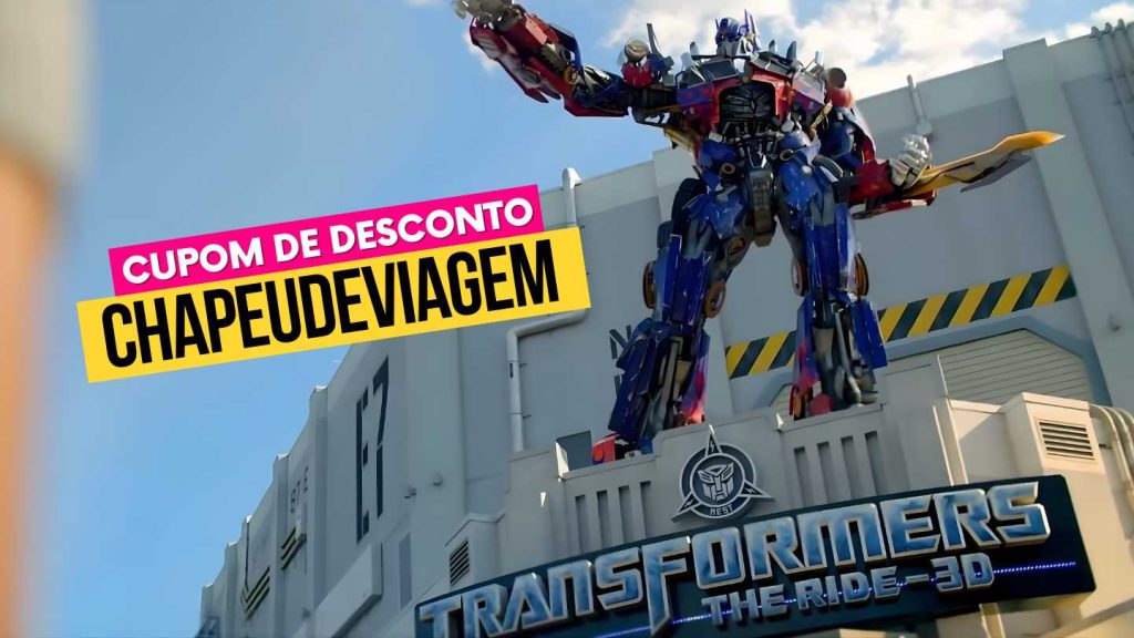 Universal Orlando Resort Cupom CHAPEUDEVIAGEM - Transformers
