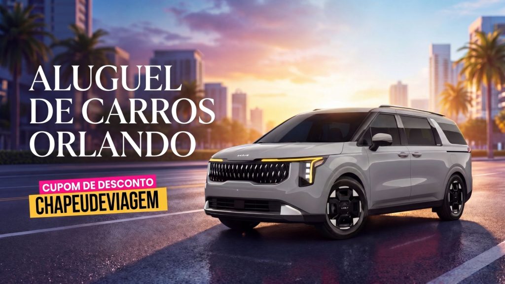 Aluguel de Carros Orlando Cupom CHAPEUDEVIAGEM