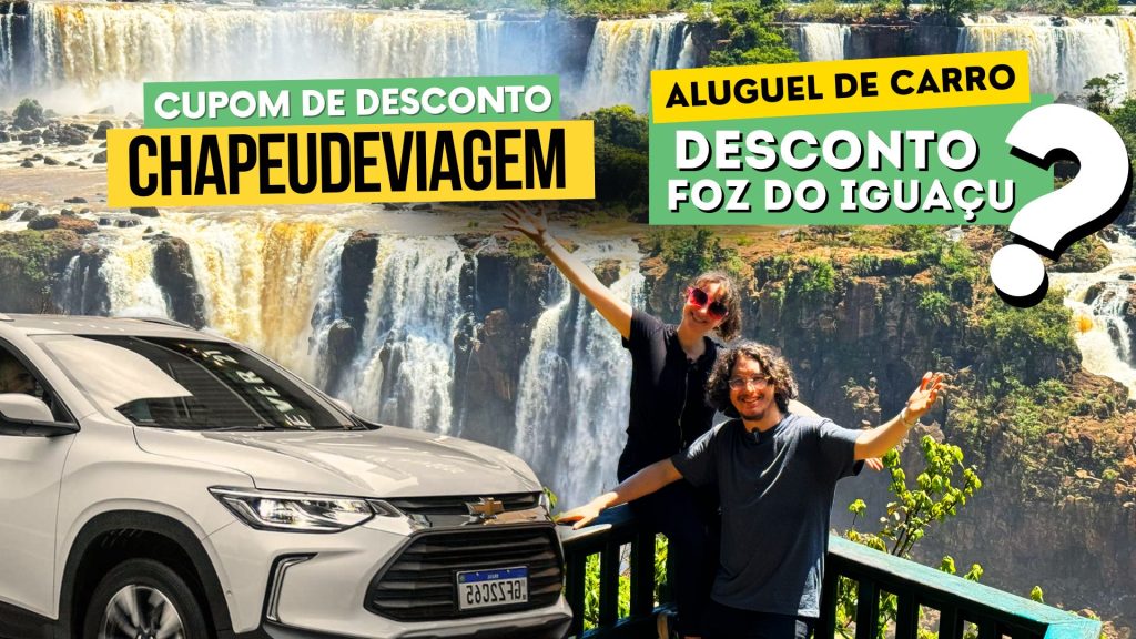 Rentcars cupom CHAPEUDEVIAGEM Aluguel de Carro Foz do Iguaçu com desconto