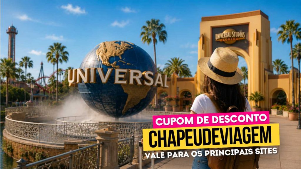 Seguro Viagem Internacional Cupom CHAPEUDEVIAGEM - moça na universal