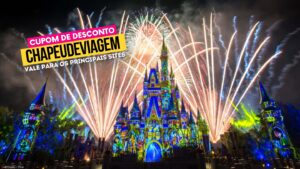 Disney Magic Kingdom Cupom - castelo com fogos