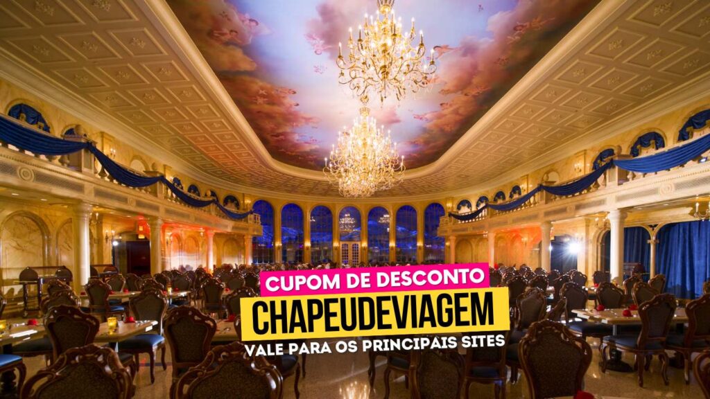 Disney Magic Kingdom Cupom - restaurante da Bella e a Fera