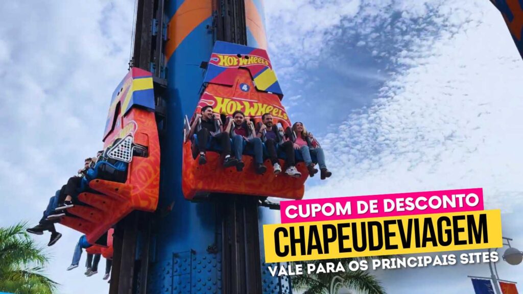 Melhores Atrações Beto Carrero Cupom CHAPEUDEVIAGEM até 15% de Desconto 8 Melhores Atrações Beto Carrero Cupom CHAPEUDEVIAGEM - Big tower subindo