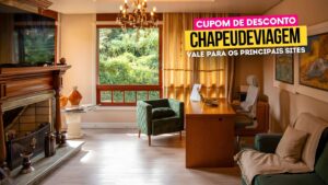 Vivares Pousada Gramado Cupom CHAPEUDEVIAGEM sala e escritorio - cupom gramado