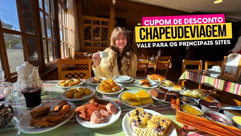 Melhores Cafés Coloniais Gramado e Canela Cupom CHAPEUDEVIAGEM - Bela vista café colonial larissa mesa