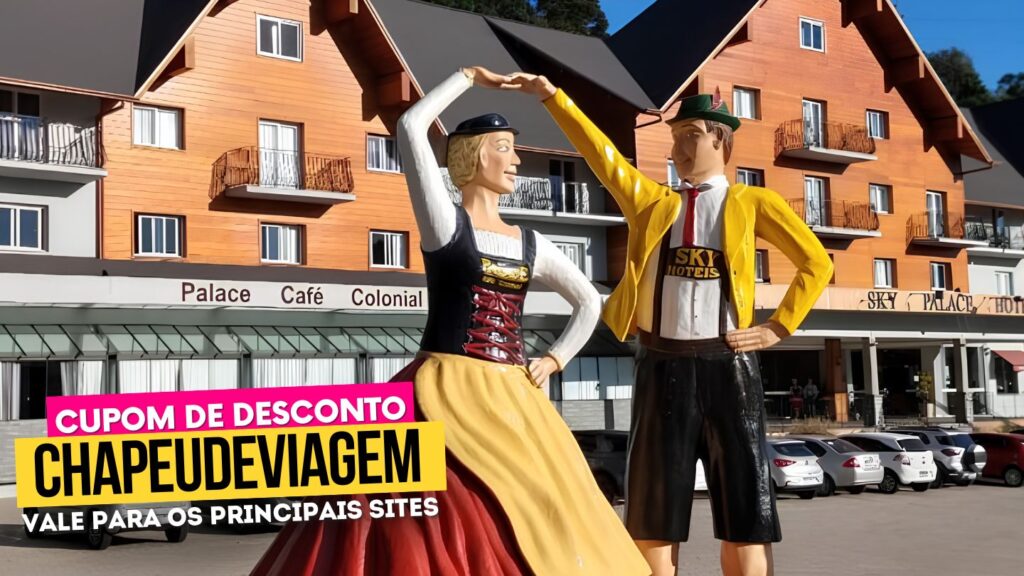 Melhores Cafés Coloniais Gramado e Canela Cupom CHAPEUDEVIAGEM - Sky Palace Café colonial