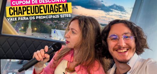 Melhores Rodas Gigantes no Brasil Cupom CHAPEUDEVIAGEM - Andy e Ph Karaoke cabine Roda Canela