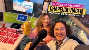 Melhores Rodas Gigantes no Brasil Cupom CHAPEUDEVIAGEM - Roda Canela, Ph e Andy com microfone