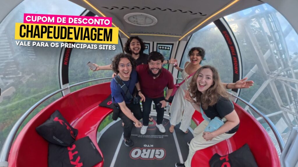 Melhores Rodas Gigantes no Brasil Cupom CHAPEUDEVIAGEM - Roda bc , pessoal cabine bc