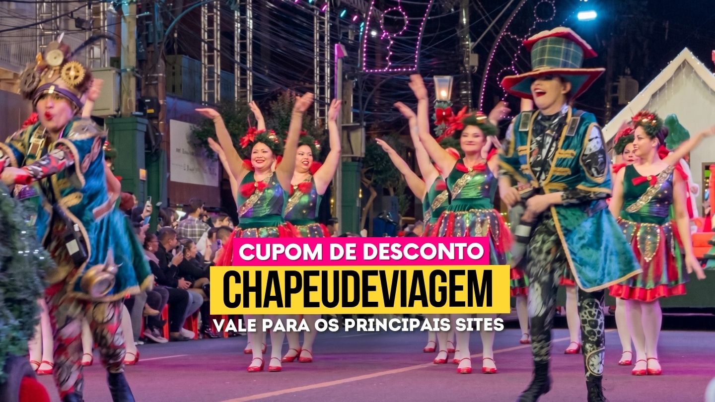 Ingresso Natal Luz: Cupom CHAPEUDEVIAGEM com 10% de desconto 8 Natal Luz Gramado Cupom CHAPEUDEVIAGEM - Desfile de Natal