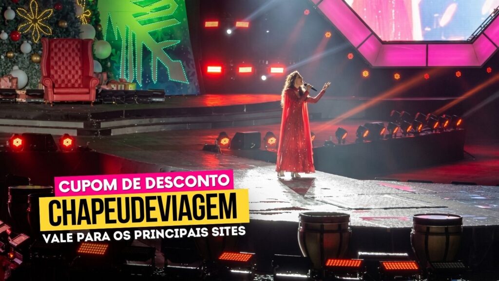 Natal Luz Gramado Cupom CHAPEUDEVIAGEM - Nativitaten, moça cantando