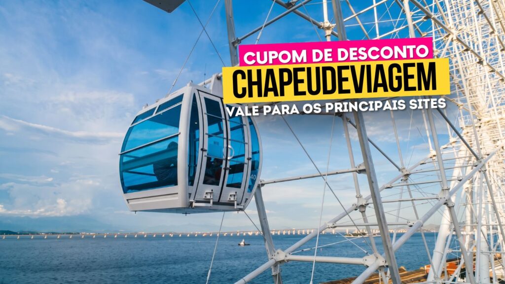 Melhores Rodas Gigantes no Brasil - Cupom CHAPEUDEVIAGEM Até 15% de Desconto 27 Rodas Gigantes no Brasil Cupom CHAPEUDEVIAGEM - cabine climatizada roda rio