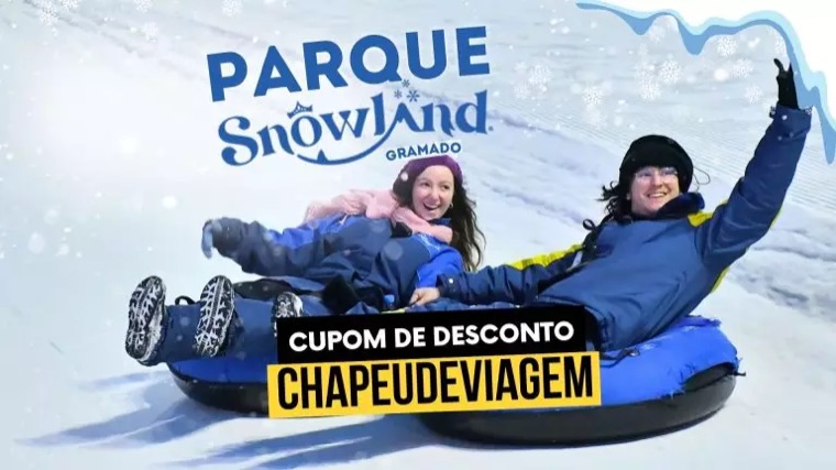 Snowland Cupom CHAPEUDEVIAGEM - Guia Completo 5% de Desconto 6 Snowland Cupom CHAPEUDEVIAGEM - Andy e PH na descida de boia