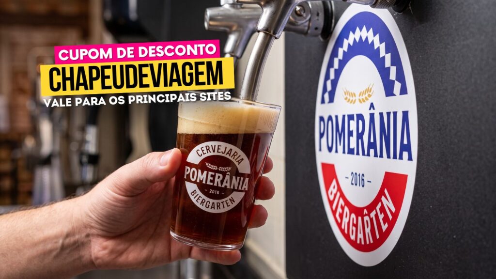Cervejaria Pomerânia Pomerode Cupom - máquina de cerveja