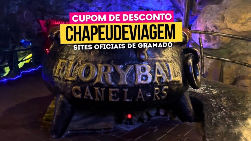 Fábricas de chocolate em Gramado e Canela: quais têm visita gratuita e qual escolher 4 Caldeirão de chocolate com o nome Florybal no Parque Terra Mágica Florybal, em Canela