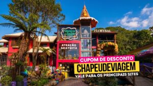 Lojas da Florybal cupom CHAPEUDEVIAGEM - Mistério do Lago fachada