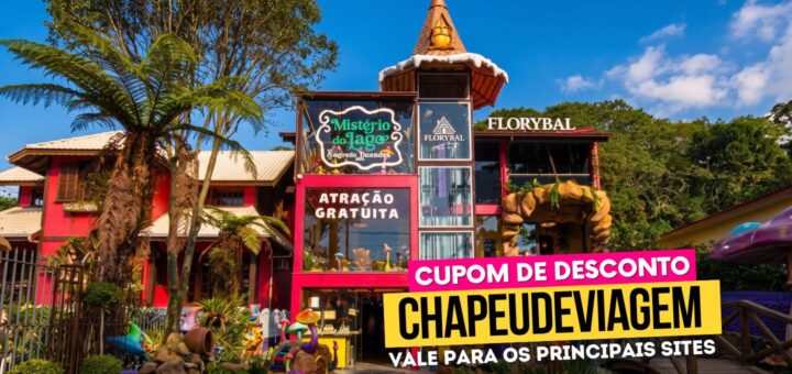 Lojas da Florybal cupom CHAPEUDEVIAGEM - Mistério do Lago fachada