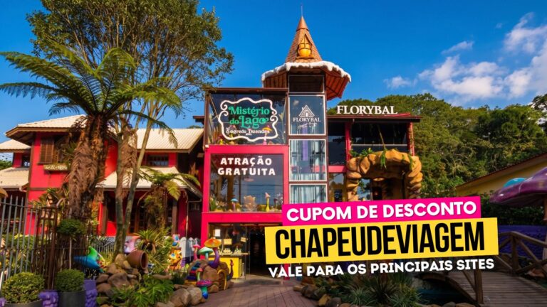 Lojas da Florybal cupom CHAPEUDEVIAGEM Misterio do Lago fachada - chapéu de viagem,cupom chapeudeviagem,cupom de desconto gramado