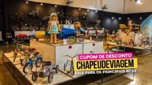 Museu do Brinquedo Pomerode Cupom CHAPEUDEVIAGEM - brinquedos na loja