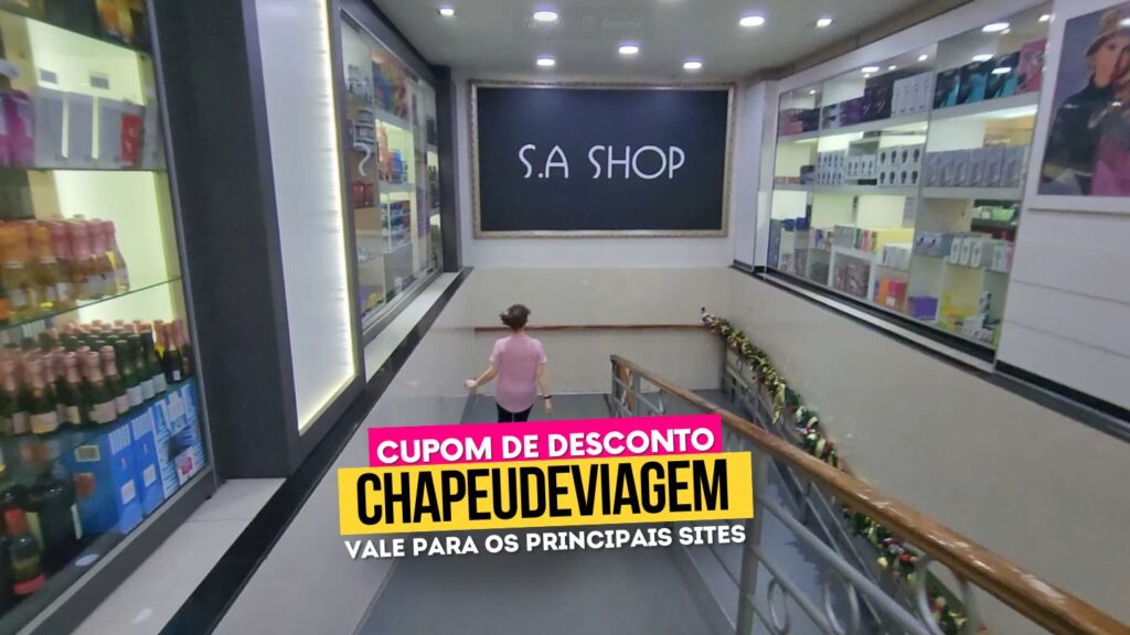 Compras Paraguai cupom - S.A SHOP