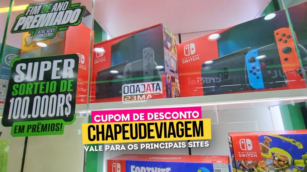 Compras Paraguai cupom - games