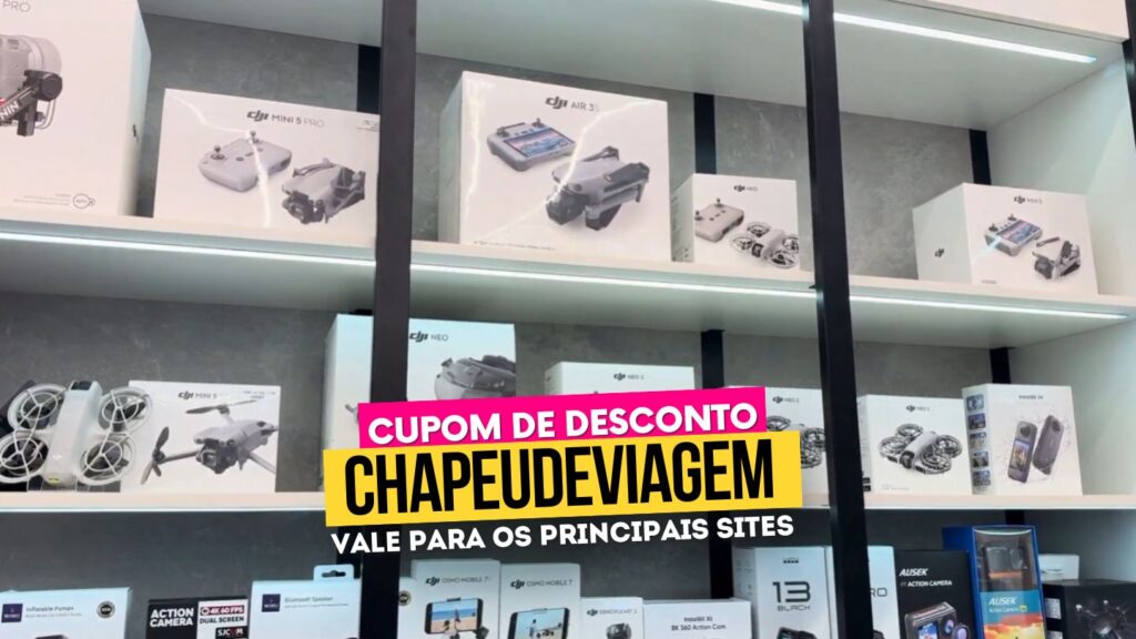 Compras Paraguai cupom loja drone - Compras Paraguai