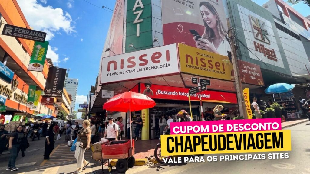 Compras Paraguai cupom - nissei